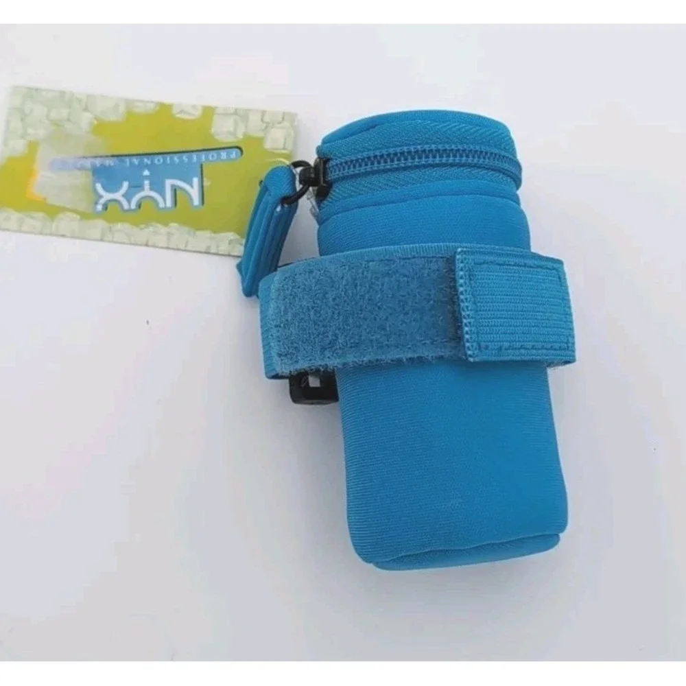 NYX Lip Gloss Pouch Holder Carrier Blue Carry On Water Bottle Or Purse Chillz